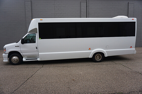 lavish limo bus