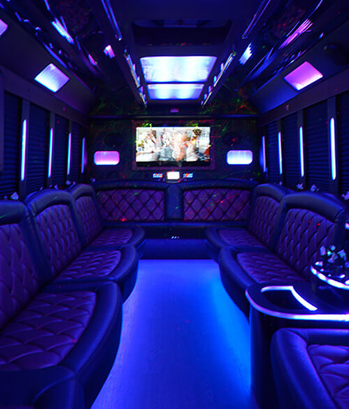 Houston limo bus